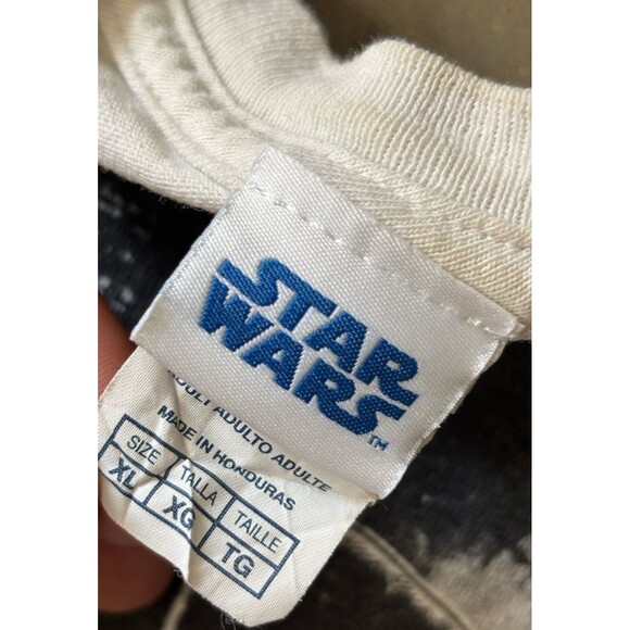 Vintage Star Wars Darth Vader Front AOP Death Star Size XL Short Sleeve Shirt - Picture 2 of 7